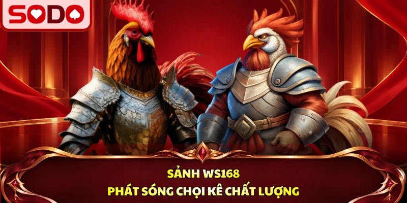 Sảnh WS168 phát sóng chọi kê chất lượng